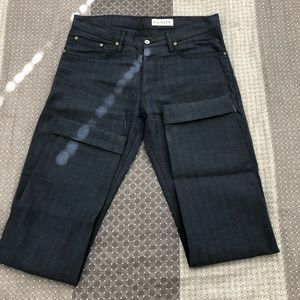 Gustin Double Indigo Herringbone Jeans